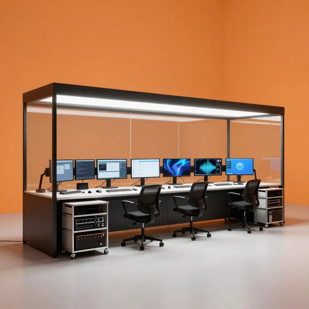 Vår moderna 3D-studio